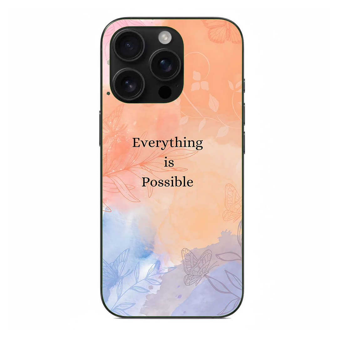 Floral Back Cover | Elegant Flower Design Slim Protective Case F106