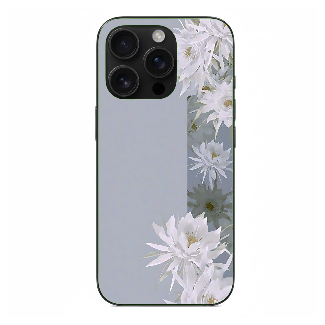 Floral Back Cover | Elegant Flower Design Slim Protective Case F102