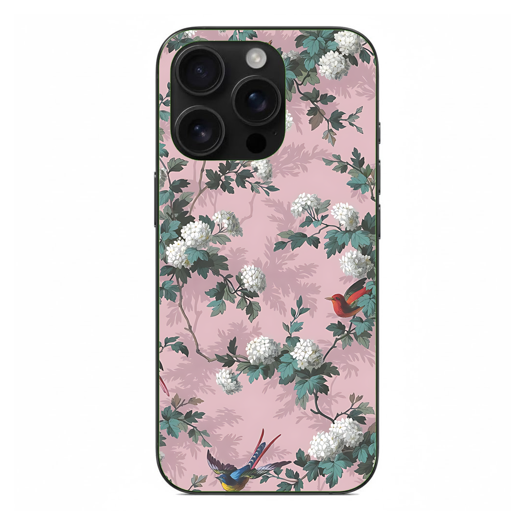 Floral Back Cover | Elegant Flower Design Slim Protective Case F148