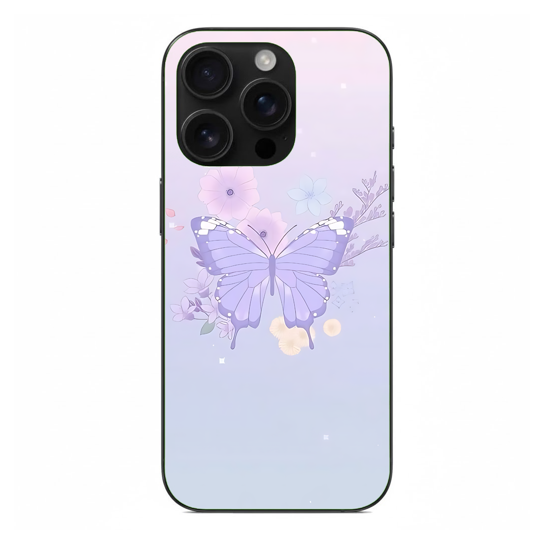 Floral Back Cover | Elegant Flower Design Slim Protective Case F188