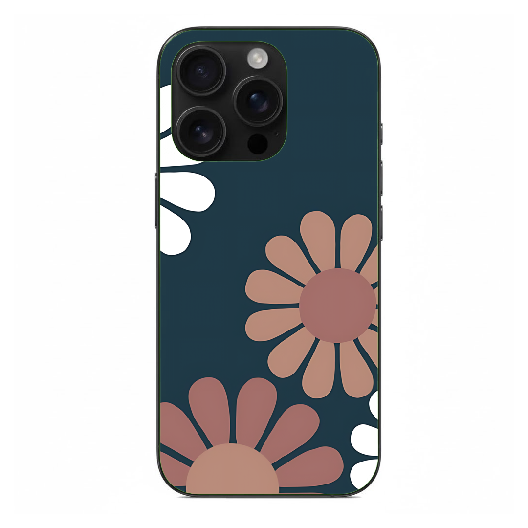 Floral Back Cover | Elegant Flower Design Slim Protective Case F138