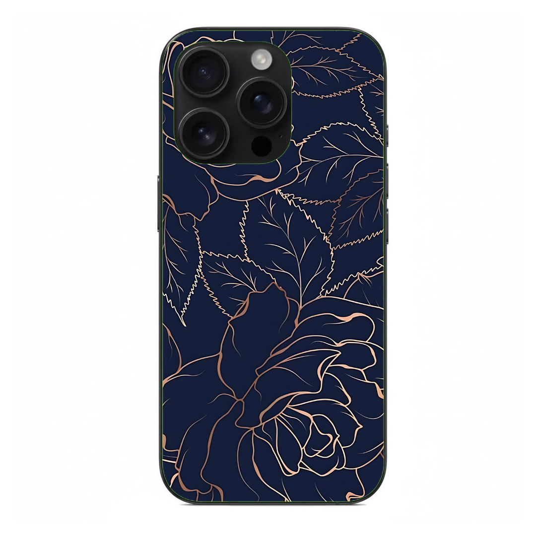 Floral Back Cover | Elegant Flower Design Slim Protective Case F142