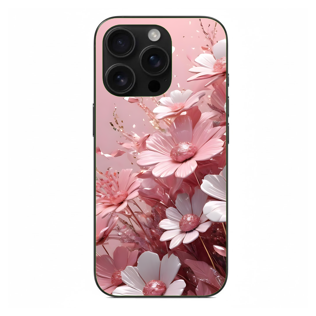 Floral Back Cover | Elegant Flower Design Slim Protective Case F197