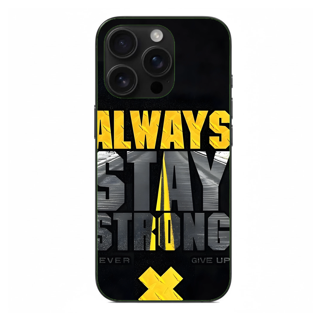 Inspirational Quotes Premium Back Cover – Daily Motivation, Strong Protection Q253